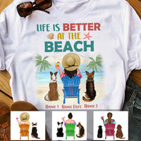 Personalized Dog Beach T Shirt JN221 26O34 thumb 1