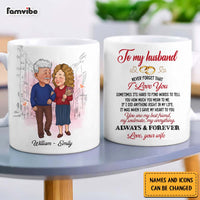 Personalized Couple Never Forget That I Love You  Mug 30957 thumb 1