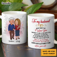 Personalized Couple Never Forget That I Love You  Mug 30957 thumb 1