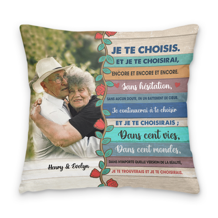 Personalized Couple French Je Te Choisis Pillow 30958 1