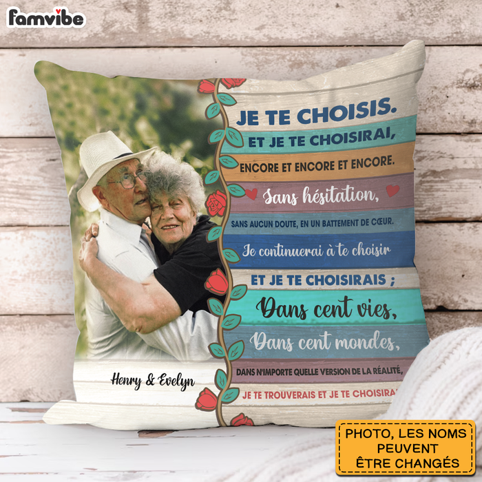 Personalized Couple French Je Te Choisis Pillow 30958 1