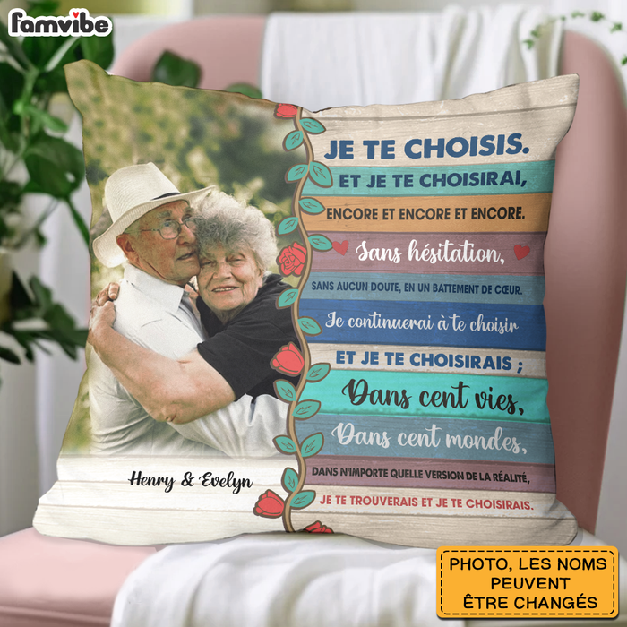 Personalized Couple French Je Te Choisis Pillow 30958 1