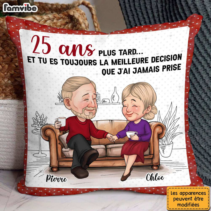 Personalized France Et Tu Es Toujours La Meilleure Décision Que J'ai Jamais Prise Pillow 30961 1
