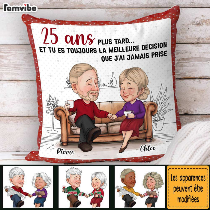 Personalized France Et Tu Es Toujours La Meilleure Décision Que J'ai Jamais Prise Pillow 30961 1