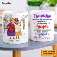 Personalized Friends Gift I Feel So Lucky That  My Friend Is You Mug 30980 thumb 1