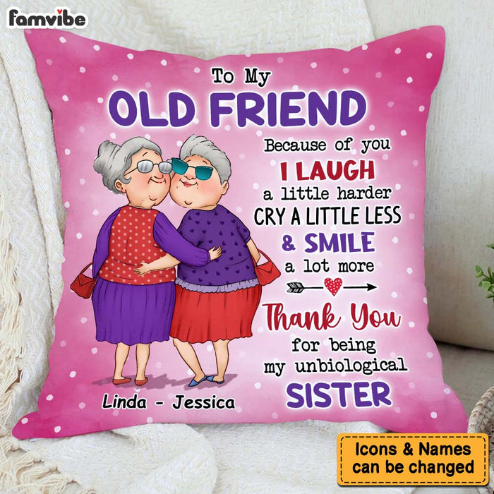 Personalized Gift For Friends Thank You Pillow 30981 1
