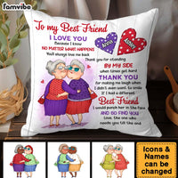 Personalized Gift For Friends Need You Till The End Pillow 30996 thumb 1