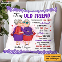 Personalized Gift For Friends The Sister Of My Soul Pillow 30998 thumb 1