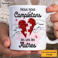 Personalized Couple Gift French Nous Nous Complétons Mug 30999 thumb 1