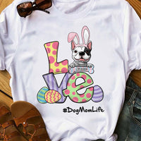 Personalized Dog Mom Easter Love T Shirt FB246 81O58 thumb 1