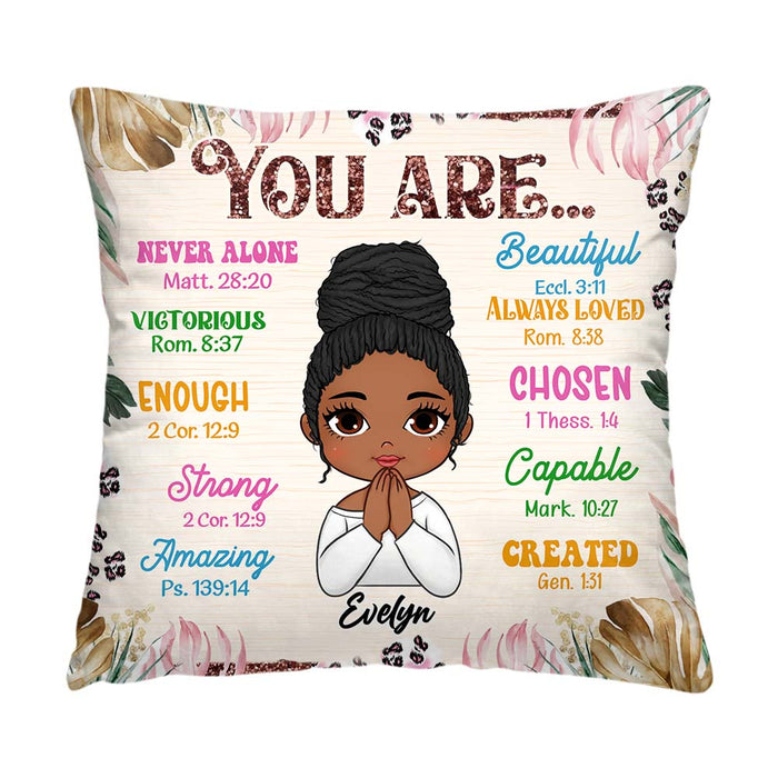 Personalized I Am Daughter Affirmation Pillow 30940 1