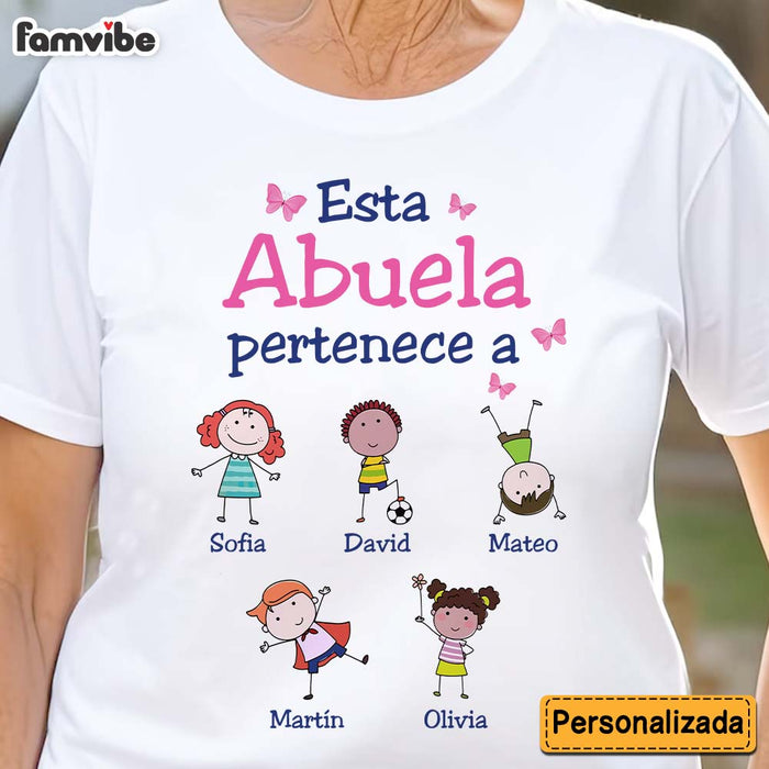 Personalized Gift For Abuela Spanish Grandma Belongs Shirt - Hoodie - Sweatshirt 31064 1