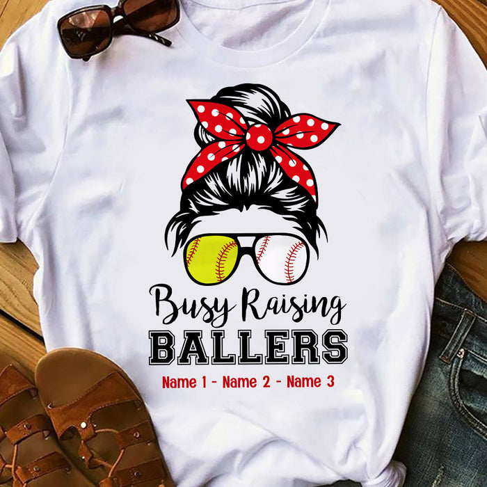 Personalized Mom Grandma Softball Baseball T Shirt AP91 87O53 1