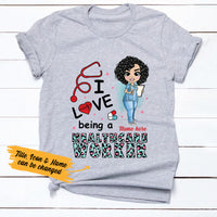 Personalized Love Being A Nurse T Shirt JN304 95O36 thumb 1