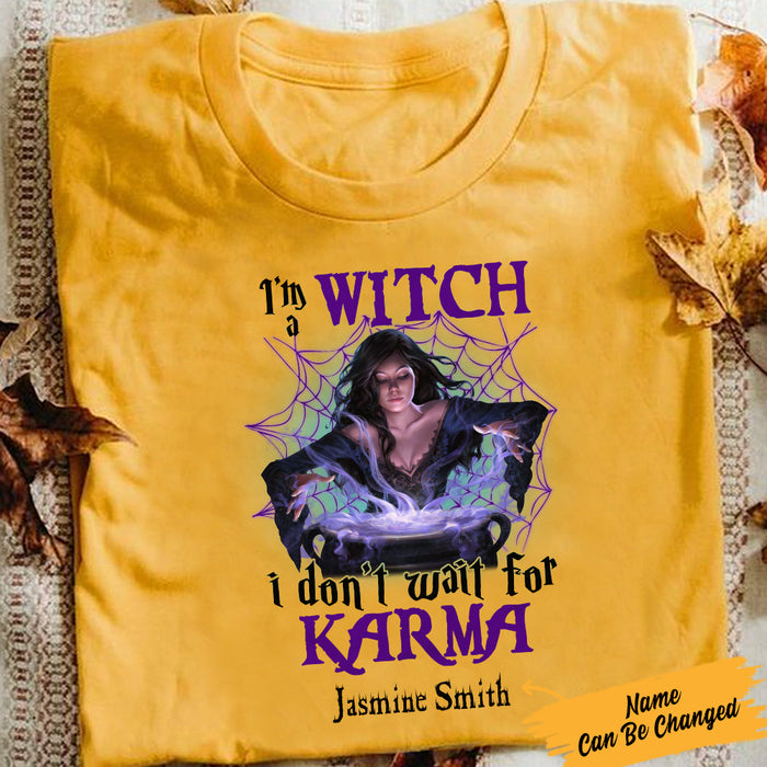 Personalized Witch Halloween White T Shirt JL143 67O57 1