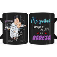 Personalized Couple Spanish Me Gustas Porque Te Uniste A Mi Rareza Mug 31007 thumb 1