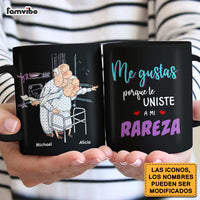 Personalized Couple Spanish Me Gustas Porque Te Uniste A Mi Rareza Mug 31007 thumb 1