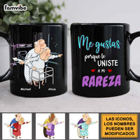 Personalized Couple Spanish Me Gustas Porque Te Uniste A Mi Rareza Mug 31007 thumb 1