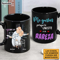 Personalized Couple Spanish Me Gustas Porque Te Uniste A Mi Rareza Mug 31007 thumb 1