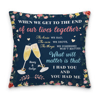 Personalized Couple I Had You And You Had Me Pillow 31023 thumb 1