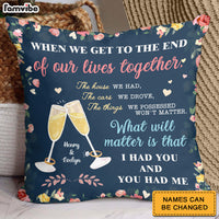 Personalized Couple I Had You And You Had Me Pillow 31023 thumb 1
