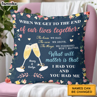 Personalized Couple I Had You And You Had Me Pillow 31023 thumb 1