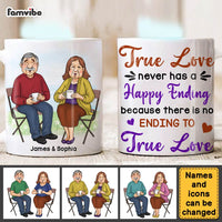 Personalized Couple Gift There Is No Ending To True Love Mug 31027 thumb 1