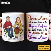 Personalized Couple Gift There Is No Ending To True Love Mug 31027 thumb 1