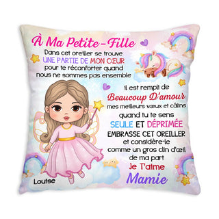 Personalized Gift For Granddaughter Little Fairy Princess French Pillow 31028 Primary Mockup
