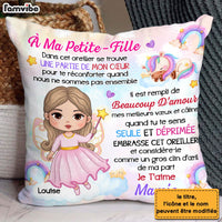 Personalized Gift For Granddaughter Little Fairy Princess French Pillow 31028 thumb 1
