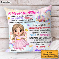 Personalized Gift For Granddaughter Little Fairy Princess French Pillow 31028 thumb 1