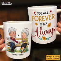 Personalized Couple You Will Forever Be My Always Mug 31035 thumb 1