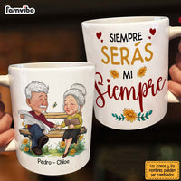 Personalized Couple Gift Spanish Siempre Serás Mi Siempre Mug 31037 thumb 1