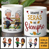 Personalized Couple Gift Spanish Siempre Serás Mi Siempre Mug 31037 thumb 1