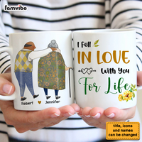 Personalized Couple Gift I Fell In Love With You For Life Mug 31045 thumb 1