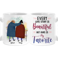 Personalized Couple Gift Every Love Story Is Beautiful But Ours Is My Favorite Mug 31047 thumb 1