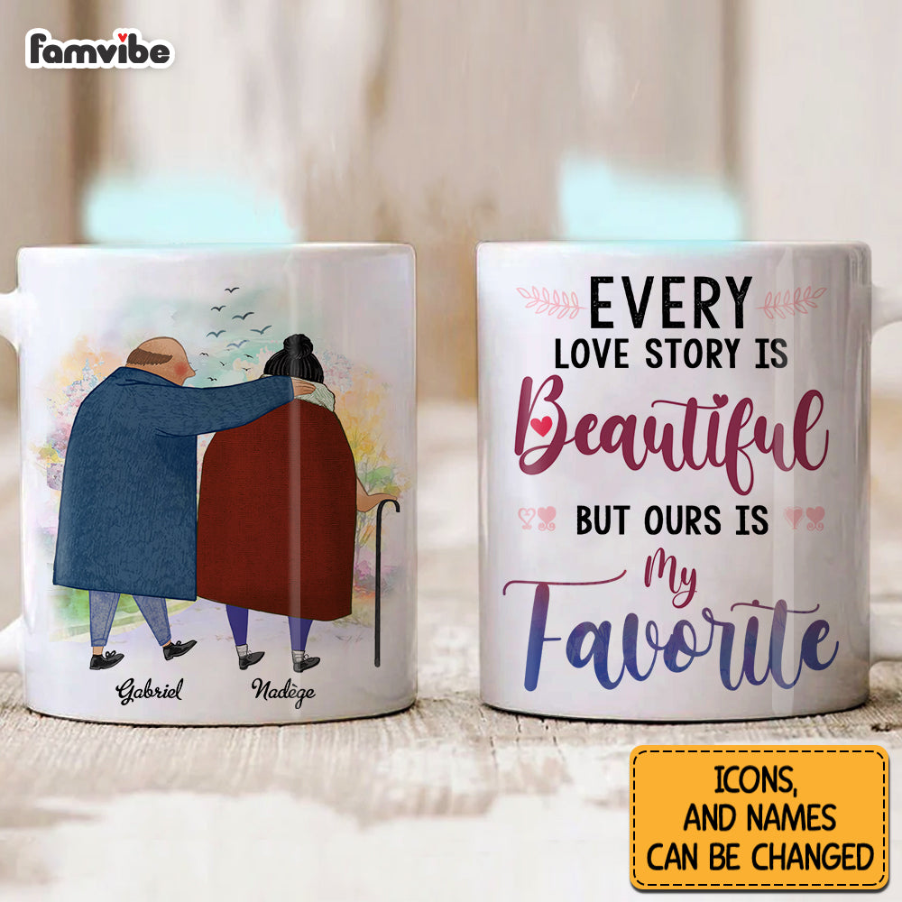 Personalized Couple Gift Every Love Story Is Beautiful But Ours Is My Favorite Mug 31047 Primary Mockup