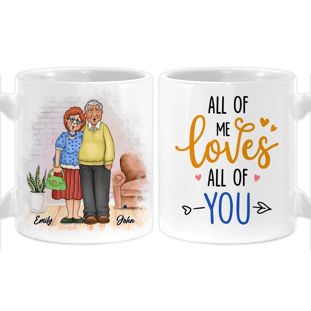 Personalized Couple Gift All Of Me Loves All Of You Mug 31049 Primary Mockup