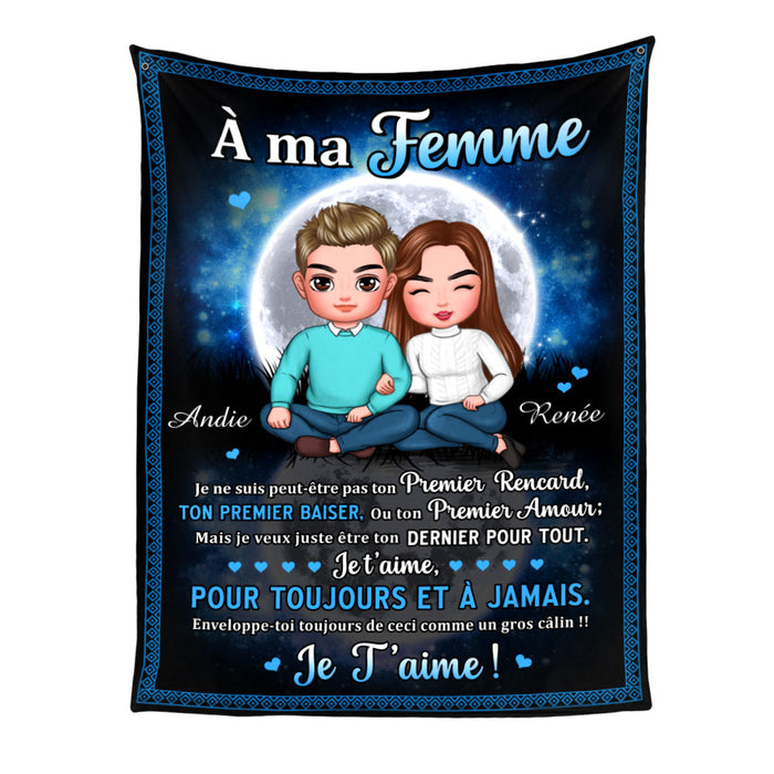 Personalized Gift For Wife French Blanket 31050 1