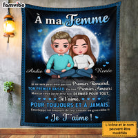 Personalized Gift For Wife French Blanket 31050 thumb 1