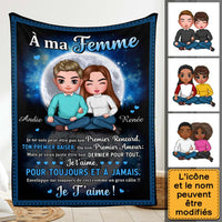 Personalized Gift For Wife French Blanket 31050 thumb 1