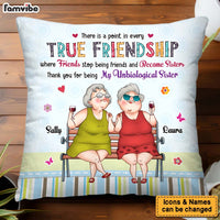 Personalized Gift For Friends Unbiological Sister Pillow 31051 thumb 1
