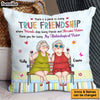 Personalized Gift For Friends Unbiological Sister Pillow 31051 1