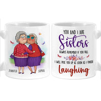 Personalized Friends Gift You And I Are Sisters Mug 31053 thumb 1