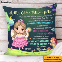 Personalized French Gift For Fairy Granddaughter Ma Chère Petite-fille Pillow 31057 thumb 1