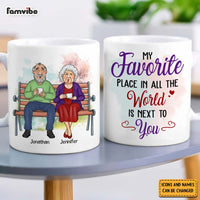 Personalized Couple My Favorite Place In All The World Is Next To You Mug 31060 thumb 1