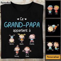 Personalized Gift For Papy French Grandpa Belongs Shirt - Hoodie - Sweatshirt 31062 thumb 1