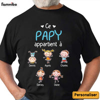 Personalized Gift For Papy French Grandpa Belongs Shirt - Hoodie - Sweatshirt 31062 thumb 1