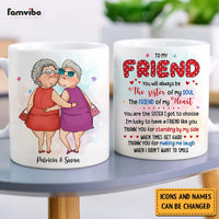 Personalized Gift For Friends The Sister Of My Soul Mug 31078 thumb 1
