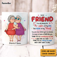 Personalized Gift For Friends The Sister Of My Soul Mug 31078 thumb 1